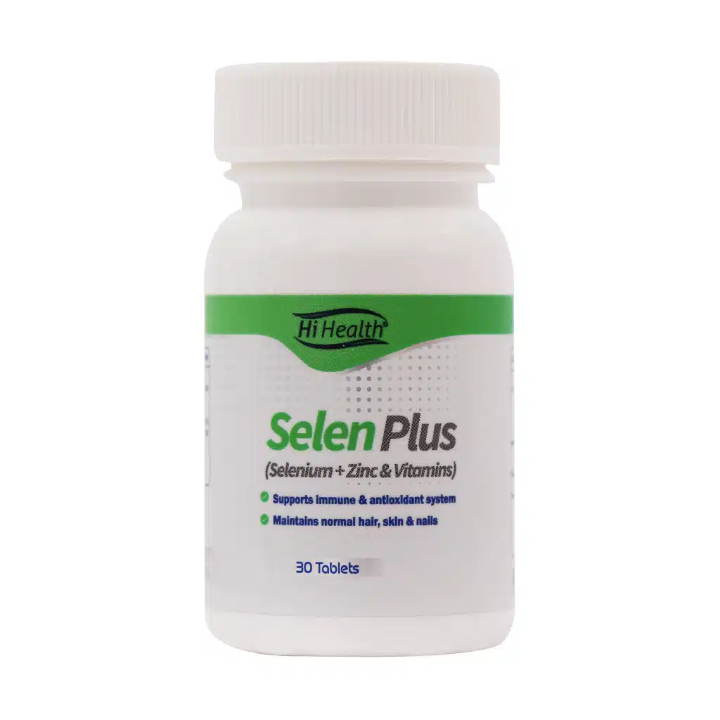 Hi-Health-Selen-Plus-30-Tabs.jpg.webp قرص سلن پلاس های هلث 30 عدد