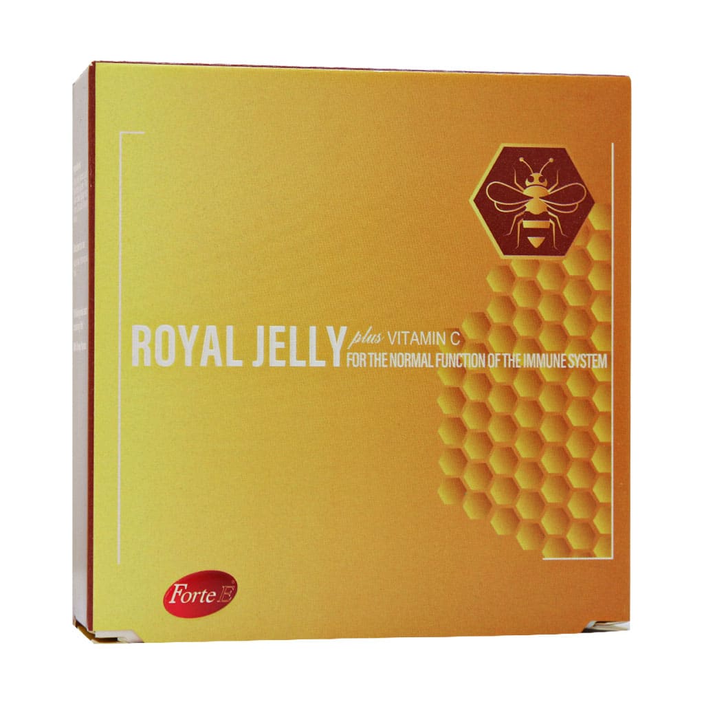 Samar-Teb-Darman-Forte-E-Royal-Jelly-And-Vitamin-C-Vial-10-Pcs قیمت رویال ژلی و ویتامین سی فورت ای