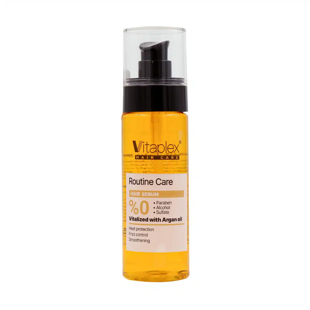 Vitaplex-Routine-Care-Hair-Serum-90-ml.jpg.webp سرم نرم کننده و درخشان کننده مو ویتاپلکس 90 میلی لیتر