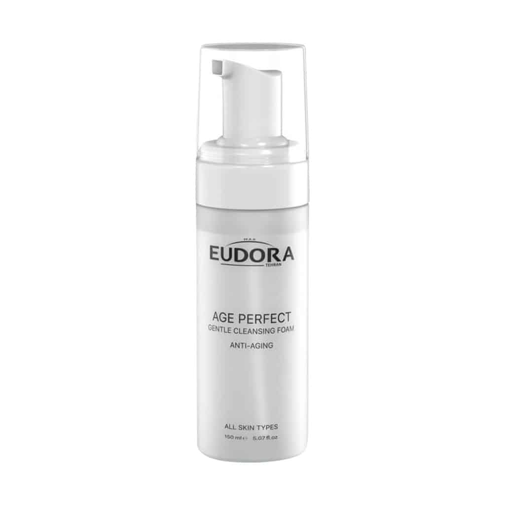 Eudora-Max-Age-Perfect-Anti-Aging-Foam-150-ml قیمت فوم شستشوی صورت ایج پرفکت ادورامکس
