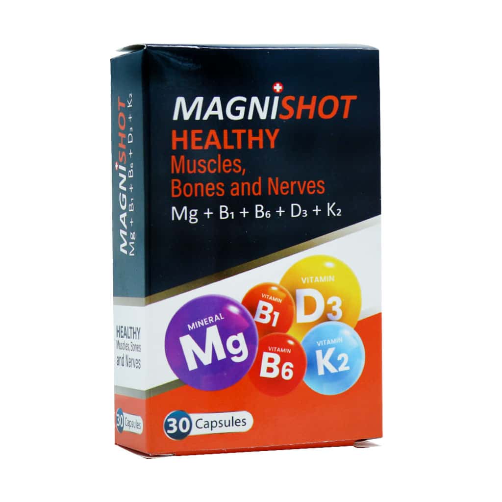 Gostaresh-Milad-Pharmed-Magni-Shot-30-Capsules قیمت کپسول مگنی شات گسترش میلاد فارمد