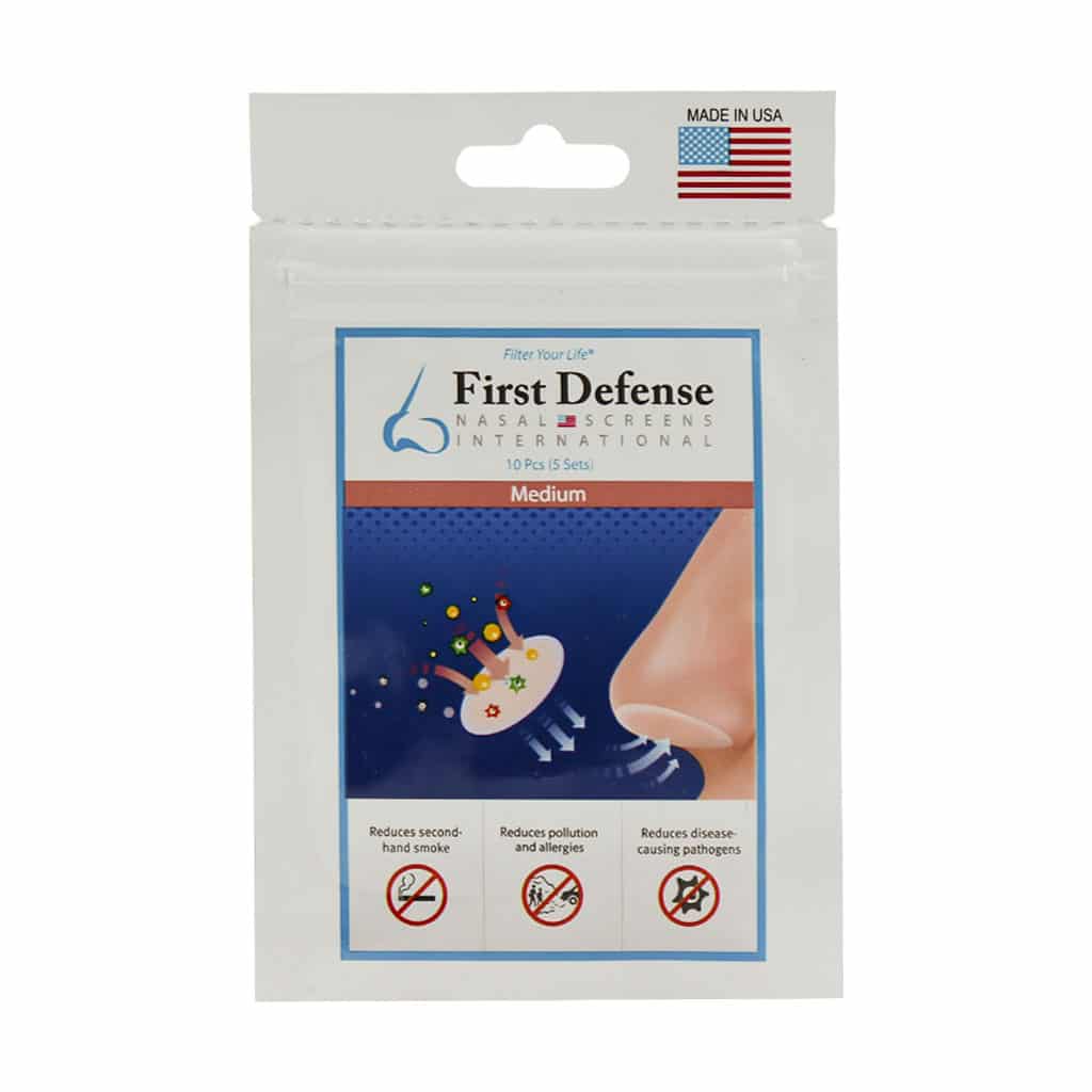First-Defense-Nasal-Screens-10-Pieces قیمت فیلتر بینی ضد حساسیت فرست دیفنس