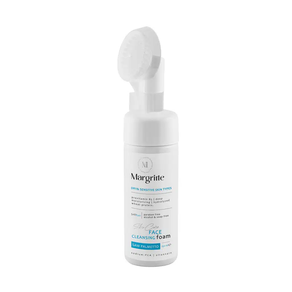 Margritte-Face-Cleansing-Foam-For-Dry-And-Sensitive-Skin-Types-150-ml.jpg.webp فوم شستشوی صورت پوست خشک و حساس مارگریت 150 میلی لیتر