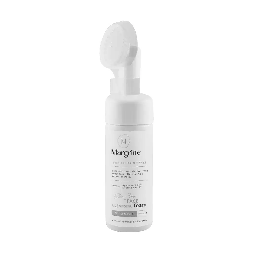 Margritte-Face-Cleansing-Lightening-Foam-150.jpg.webp فوم شستشوی روشن کننده صورت مارگریت 150 میلی لیتر