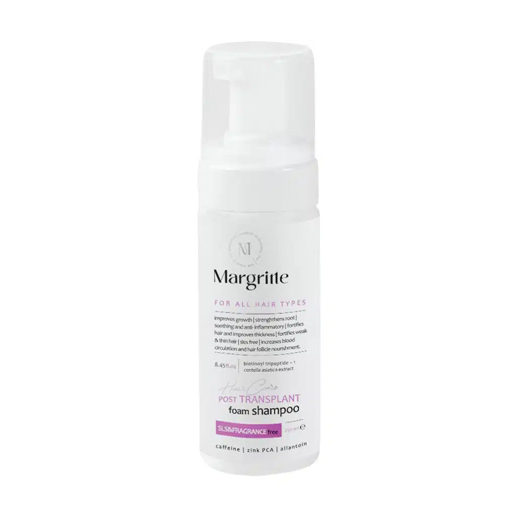 Margritte-Foam-Shampoo-150-ml.jpg.webp شامپو فوم پس از کاشت مو مارگریت 150 میلی لیتر