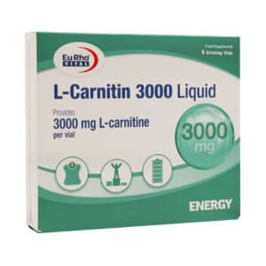 ویال خوراکی ال کارنیتین 3000 میلی گرم یوروویتال