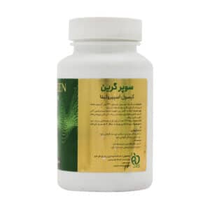 کپسول اسپیرولینا سوپر گرین زرین اورمان دارو