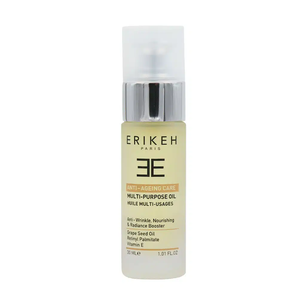 Erikeh-Anti-Ageing-Care-Multi-Purpose-Oil-30-ml.jpg.webp روغن آنتی اکسیدان و ضد چروک اریکه 30 میلی لیتر