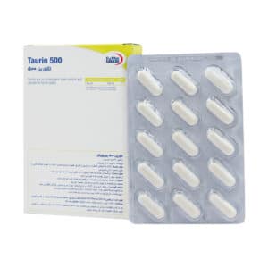 کپسول تائورین 500 میلی گرم یوروویتال