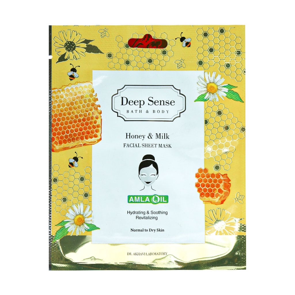 Seagull-Deep-Sense-Honey-And-Milk-Facial-Mask-25 قیمت ماسک صورت نقابی شیر و عسل دیپ سنس سی گل