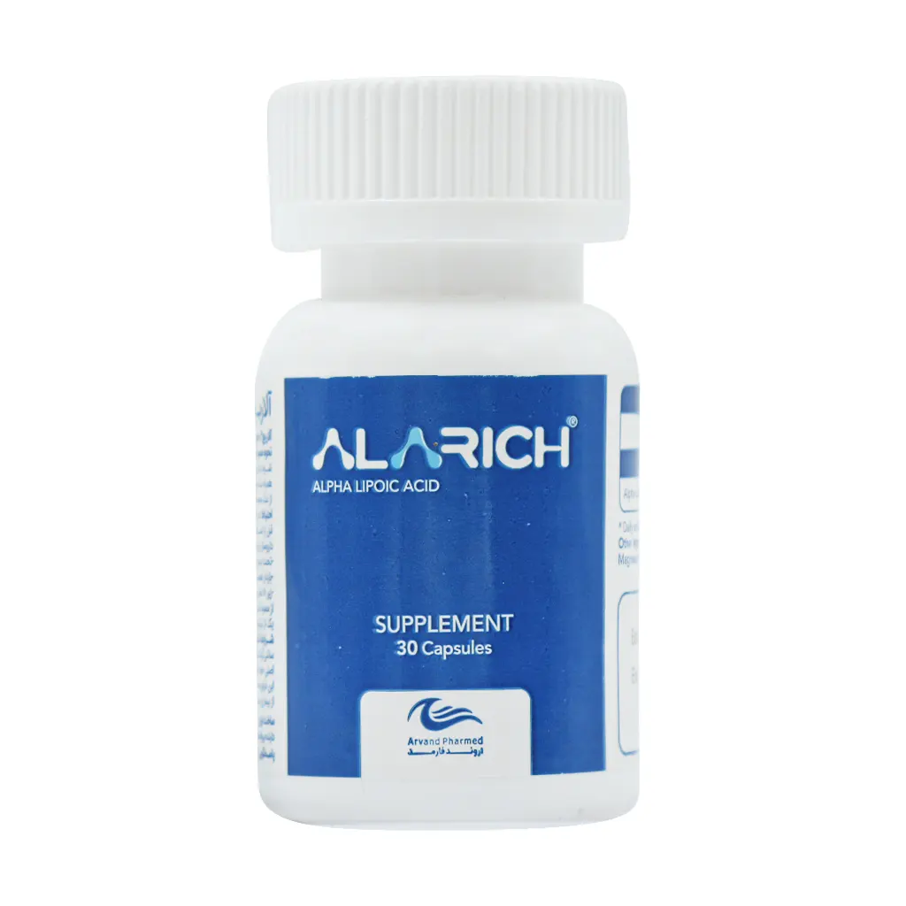 Arvand Pharmed Alarich 30 Caps قیمت کپسول آلاریچ اروند فارمد