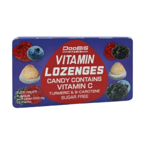 قیمت قرص مکیدنی ویتامین C و زردچوبه و بتاکاروتن دوبیس