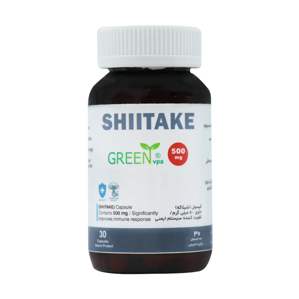 Varna Pazhoohesh Aria Shiitake 30 Caps قیمت کپسول شیتاکه وارنا پژوهش آریا