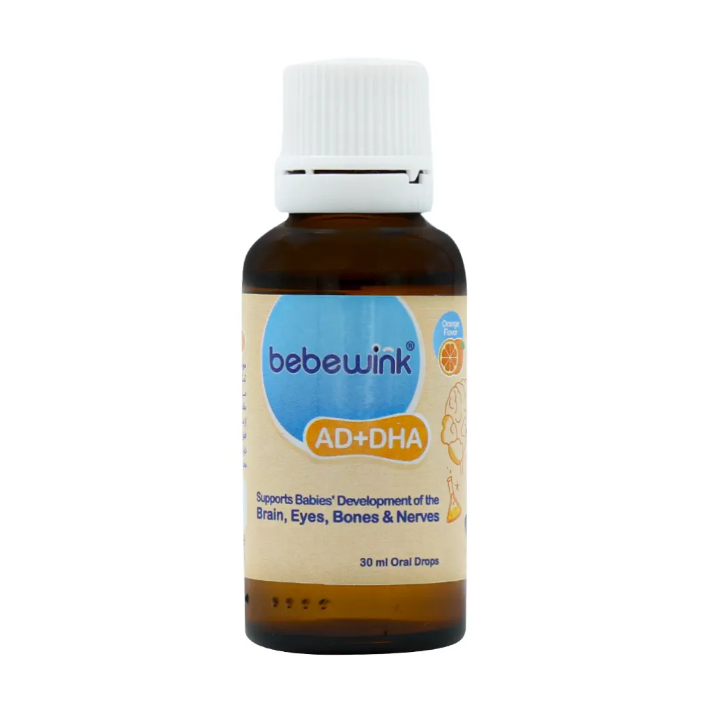 Bebe wink AD Dha Oral Drops 30 ml قیمت قطره آد و دی اچ آ بب وینک