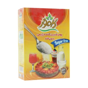 قیمت پودر شیرین کننده رژیمی بدون قند قابل پخت کامور