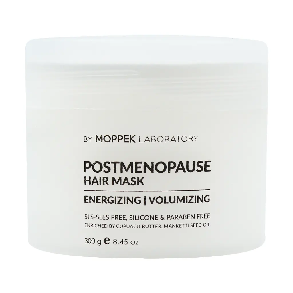 Moppek Post menopause Hair Mask 300 g قیمت ماسک موهای نازک و کم حجم موپک