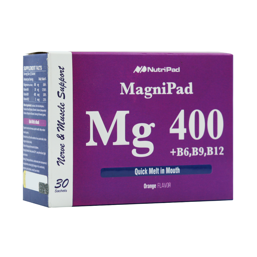 Nutripad Magni Pad 30 Sachets قیمت ساشه مگنی پاد نوتری پاد