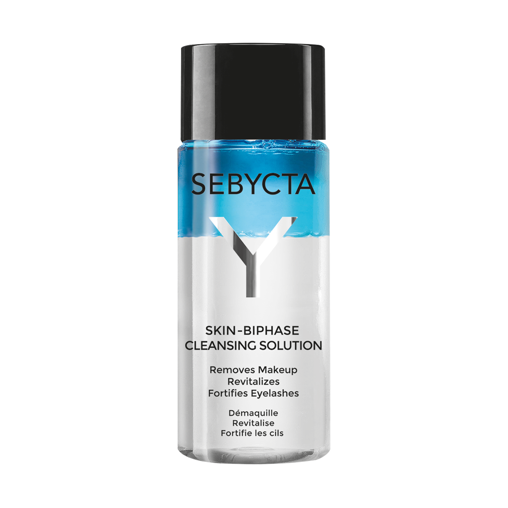 Sebycta Skin Biphase Cleansing Solution 100 ml قیمت محلول دو فاز پاک کننده آرایش سبیکتا