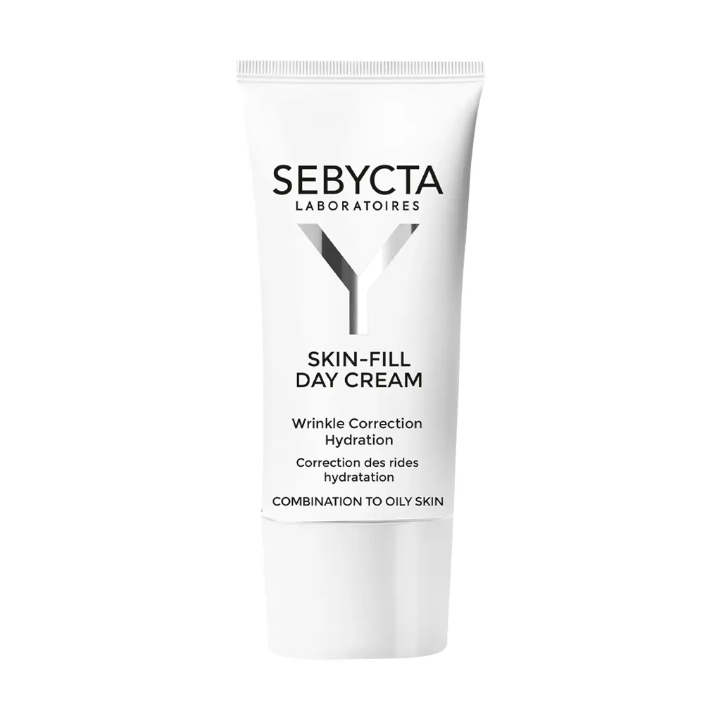 Sebycta Skin Fill Day Cream 40 ml قیمت کرم روز پر کننده چروک پوست چرب سبیکتا