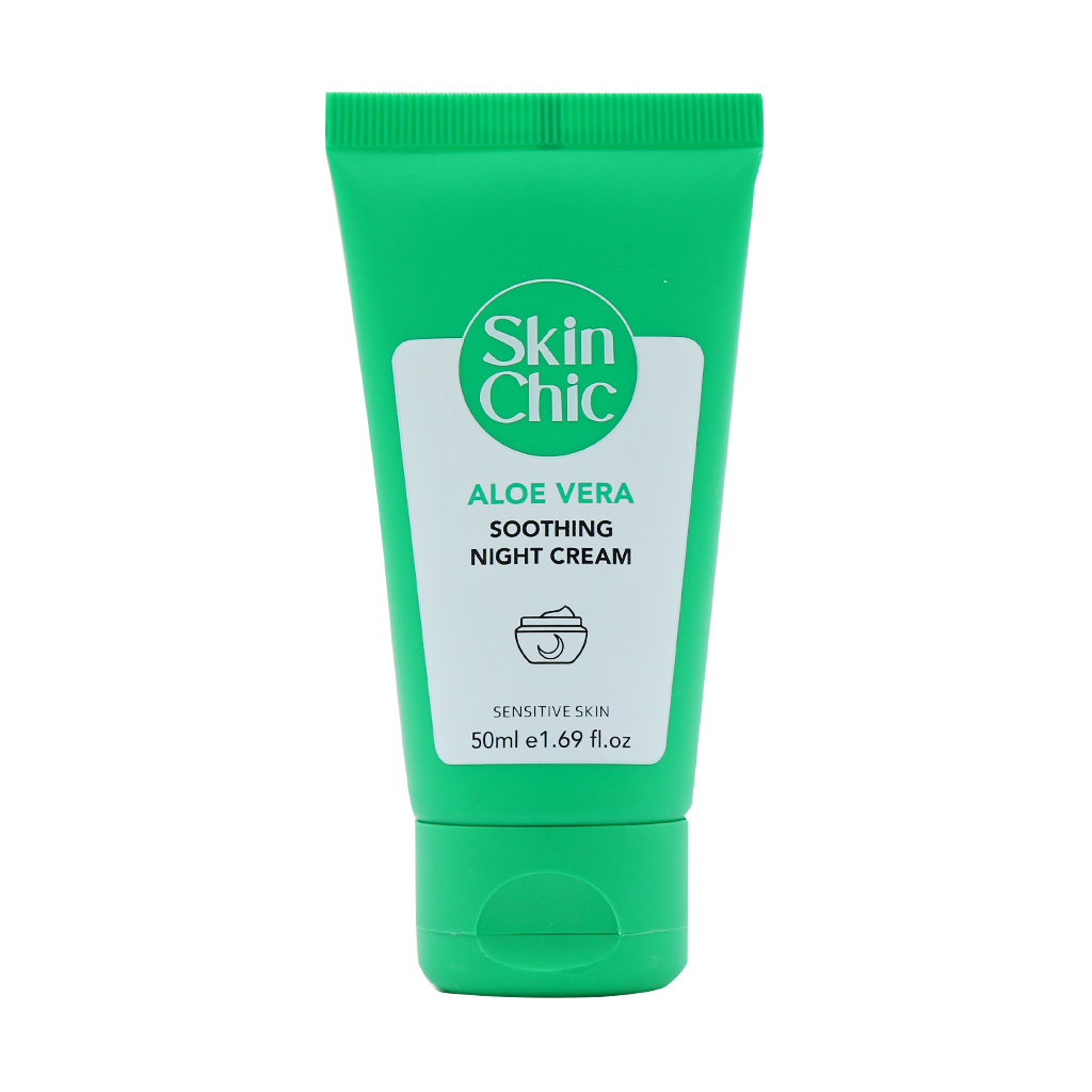 Skin Chic Aloevera Night Cream 50 ml قیمت کرم شب آلوئه ورا اسکین شیک