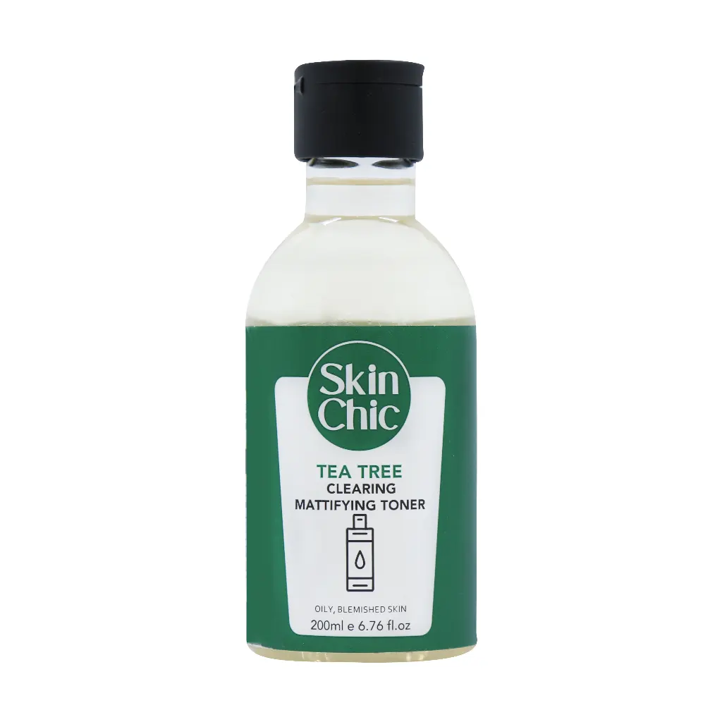 Skin Chic Tea Tree Toner 200 ml قیمت تونر پاک کننده و مات کننده اسکین شیک