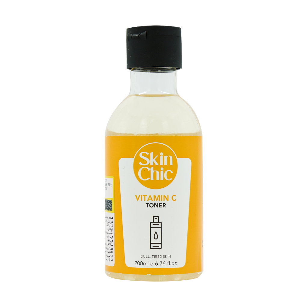 Skin Chic Vitamin C Toner 200 ml قیمت تونر روشن کننده ویتامین سی اسکین شیک