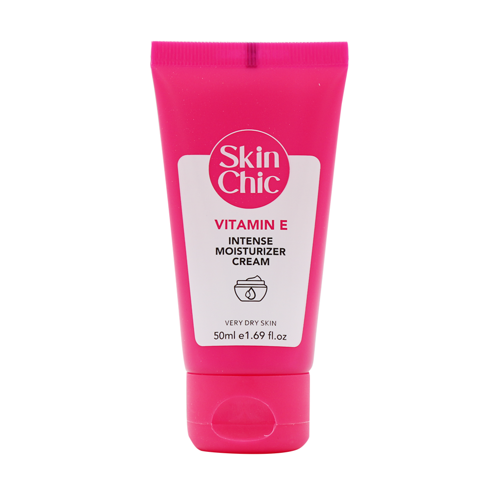 Skin Chic Vitamin E Intense Moisturizer Cream 50 ml قیمت کرم مرطوب کننده قوی ویتامین ای اسکین شیک
