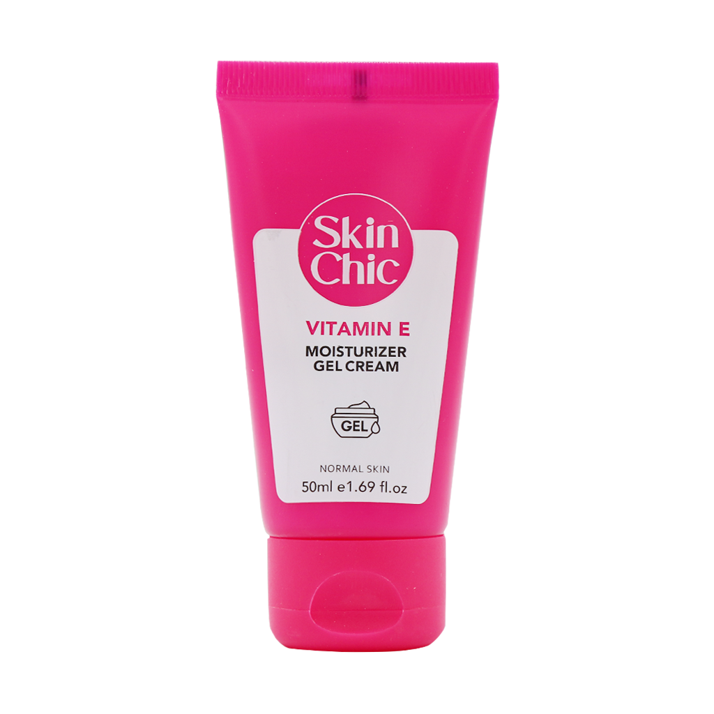 Skin Chic Vitamin E Moisturizer Gel Cream 50 ml قیمت ژل مرطوب کننده ویتامین ای اسکین شیک
