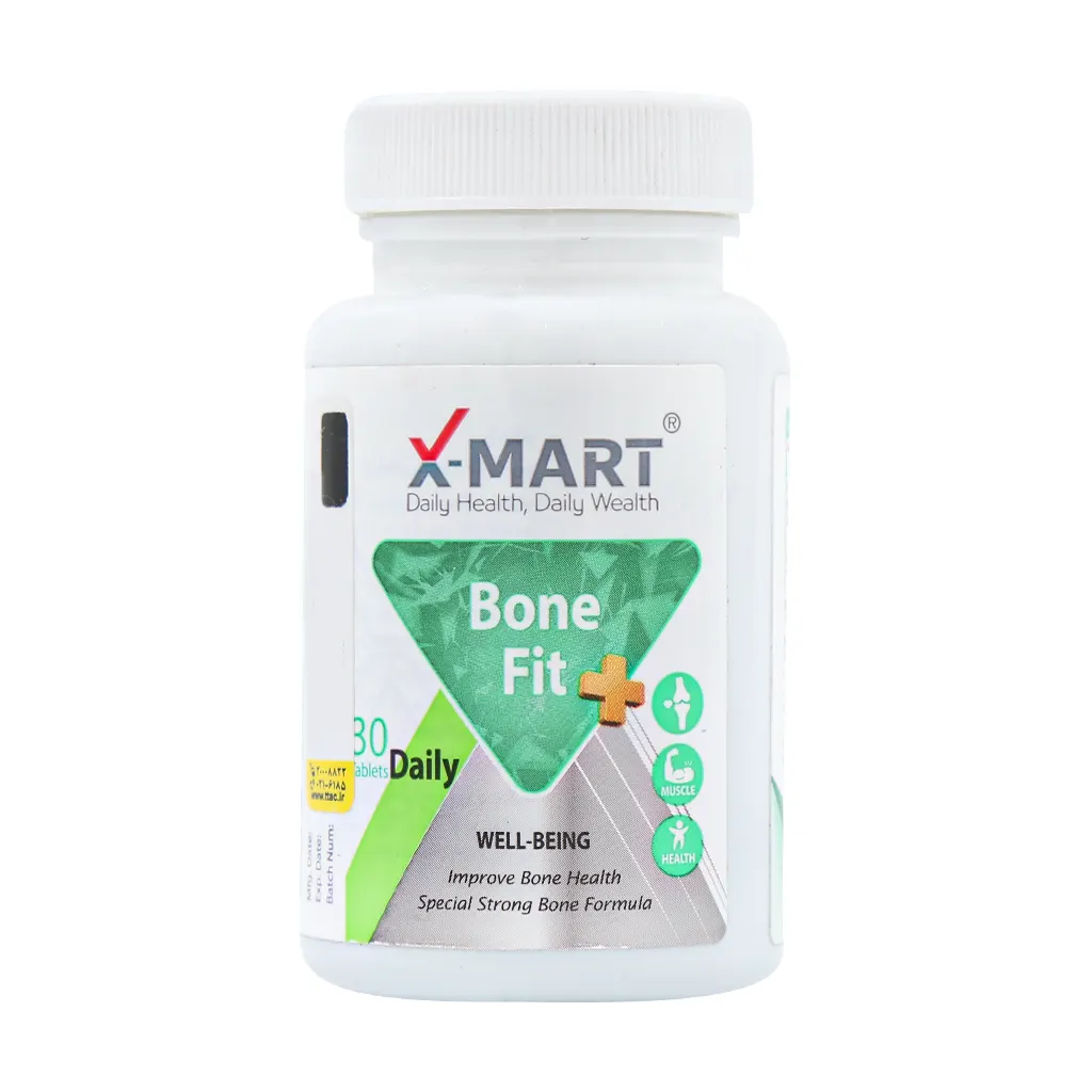 X Mart Bone Fit Plus 30 Tabs قیمت قرص بن فیت پلاس ایکس مارت