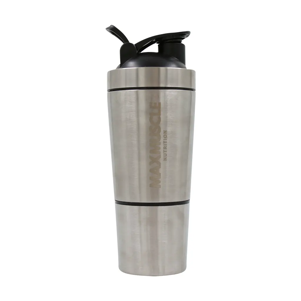 Maxmuscle Two Piece steel shaker 591 ml قیمت شیکر استیل دو تیکه مکس ماسل