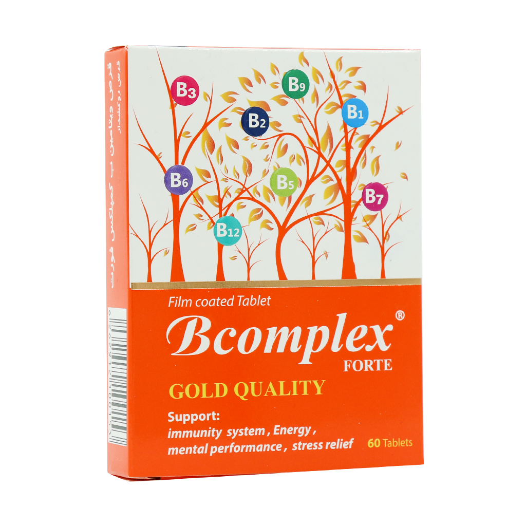 Multi Normal Vitamin B Complex Fort 60 Tablets قیمت قرص ویتامین ب کمپلکس فورت مولتی نرمال