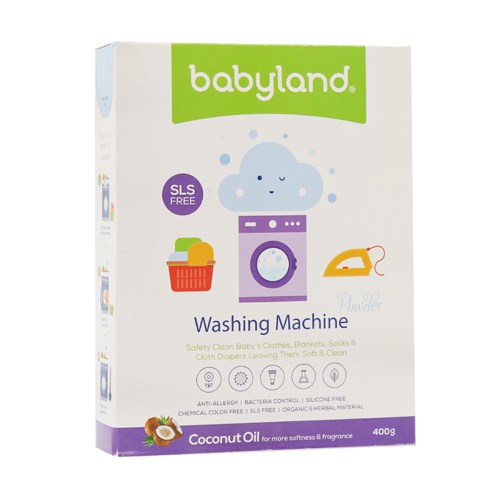 Baby Land Laundry Power 400 gr قیمت پودر صابون مخصوص ماشین لباسشویی بیبی لند
