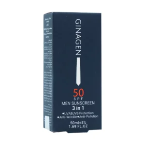 کرم ضد آفتاب مردانه ژیناژن مدل 1 در 3 با SPF50