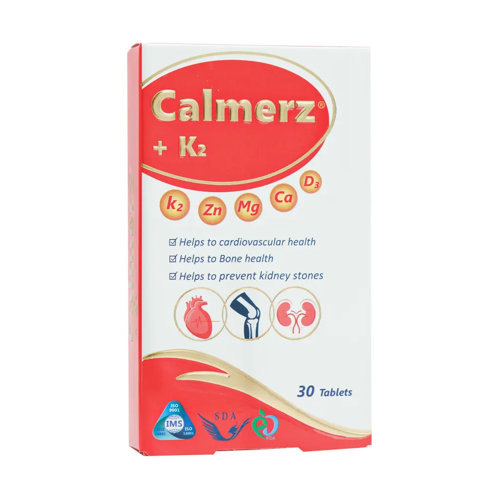Simorgh Darou Attar Calmerz K2 Tab قیمت قرص کالمرز K2 سیمرغ دارو عطار