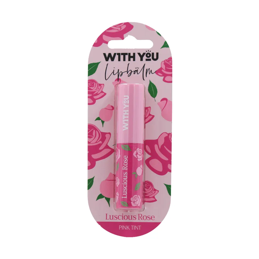 With You Lip Balm 2.6 gr luscious rose قیمت بالم لب نرم کننده ویت یو