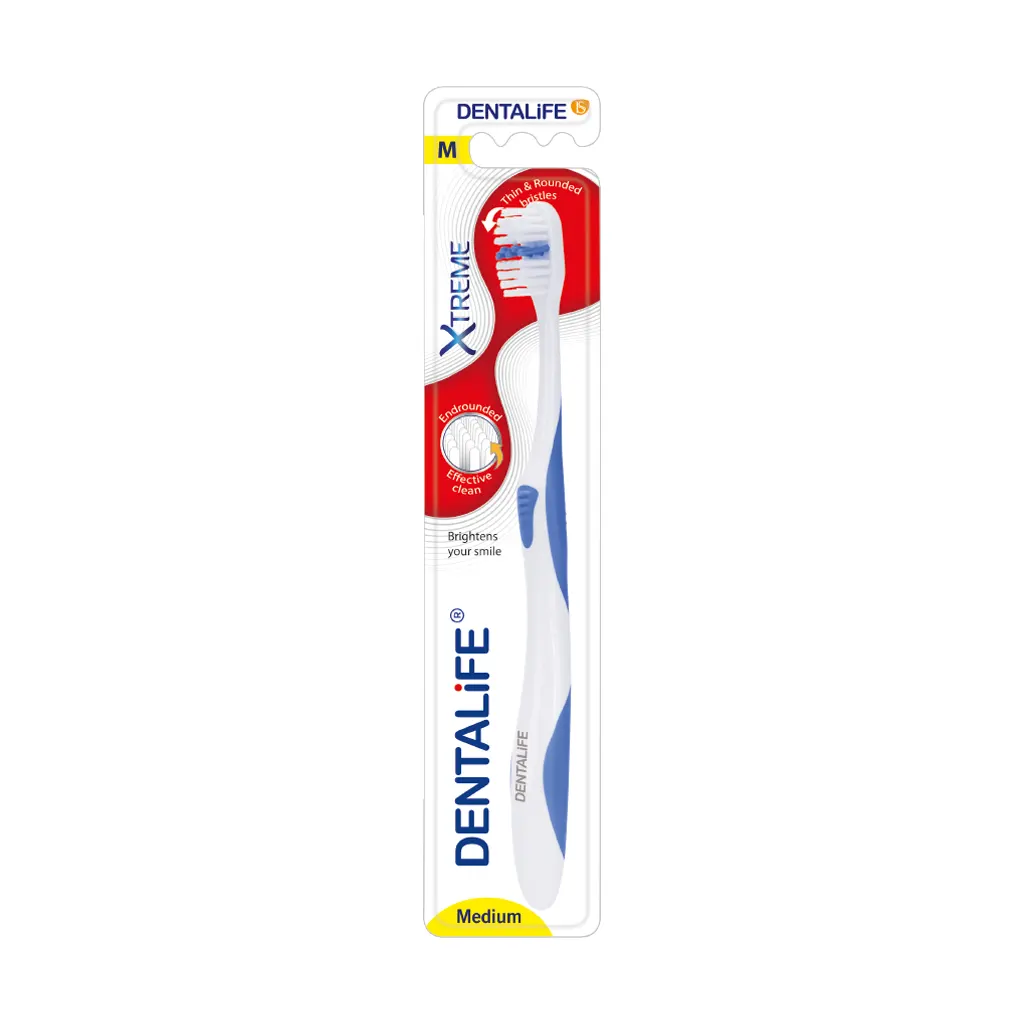 Dentalife Xtreme Medium Toothbrush قیمت مسواک اکستریم با برس متوسط دنتالایف