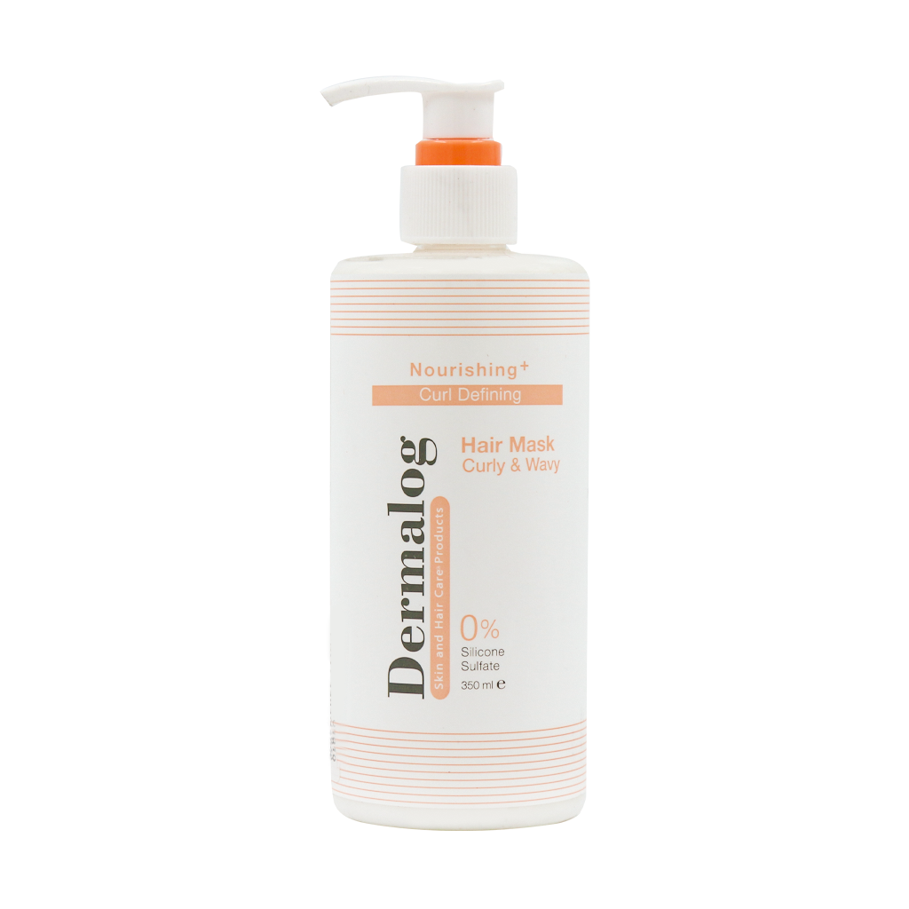 Dermalog Curly And Wavy Hair Mask 350 قیمت ماسک مو مخصوص موهای فر درمالوگ
