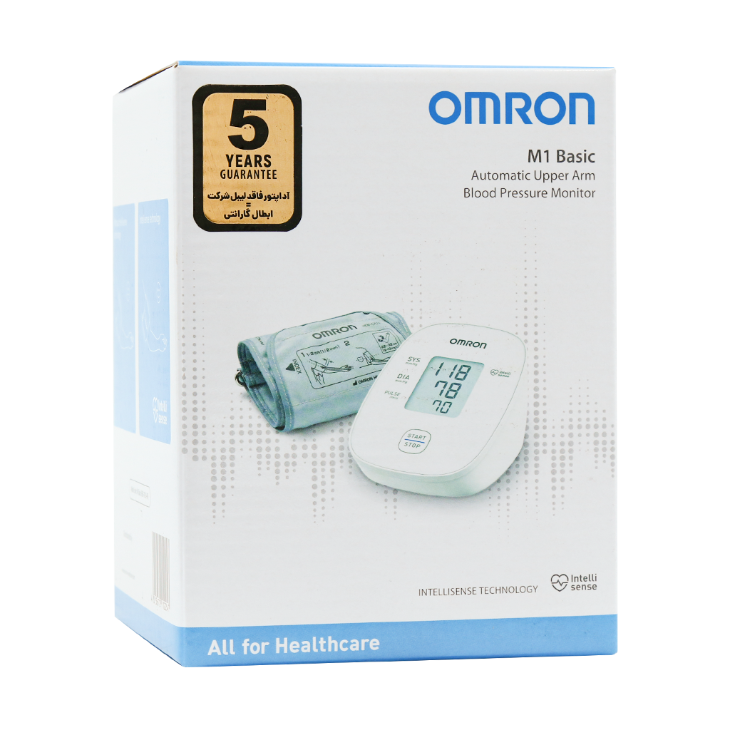 Omron M1 Basic Blood Pressure Monitor قیمت فشارسنج دیجیتال بازویی امرون مدل M1 Basic