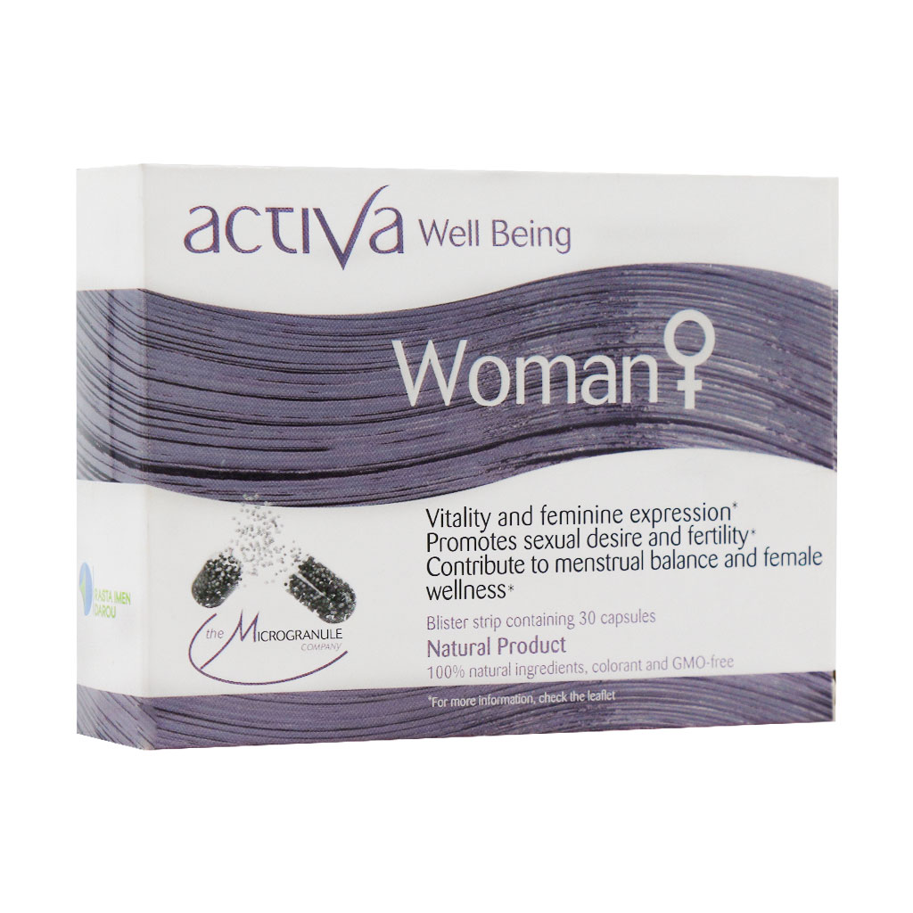 Rasta-Imen-Darou-Activa-Well-Being-Woman-30-Caps قیمت کپسول اکتیوا ولبیینگ وومن رستا ایمن دارو
