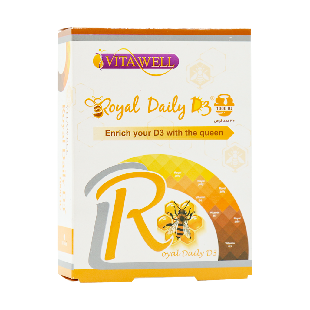 Vitawell Royal Daily D3 1000 IU 30 Tablets قیمت قرص رویال دیلی د3 ویتاول