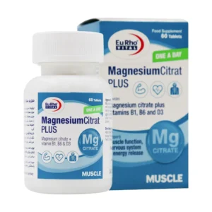 قرص منیزیم سیترات پلاس یوروویتال