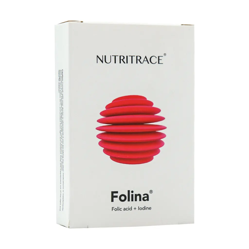 Nutritrace Folina 30 Tabs قیمت قرص فولینا