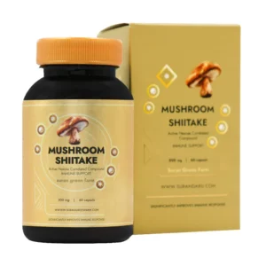 کپسول قارچ شیتاکه مزرعه سبز سوران