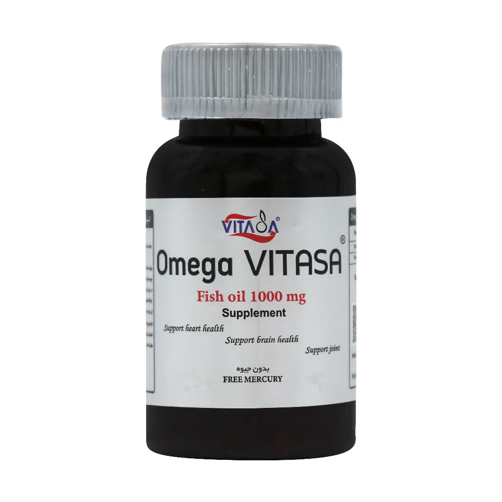 Vitasa Omega3 1000 Mg 50 Softgels قیمت سافت ژل امگا3 1000 میلی گرم ویتاسا