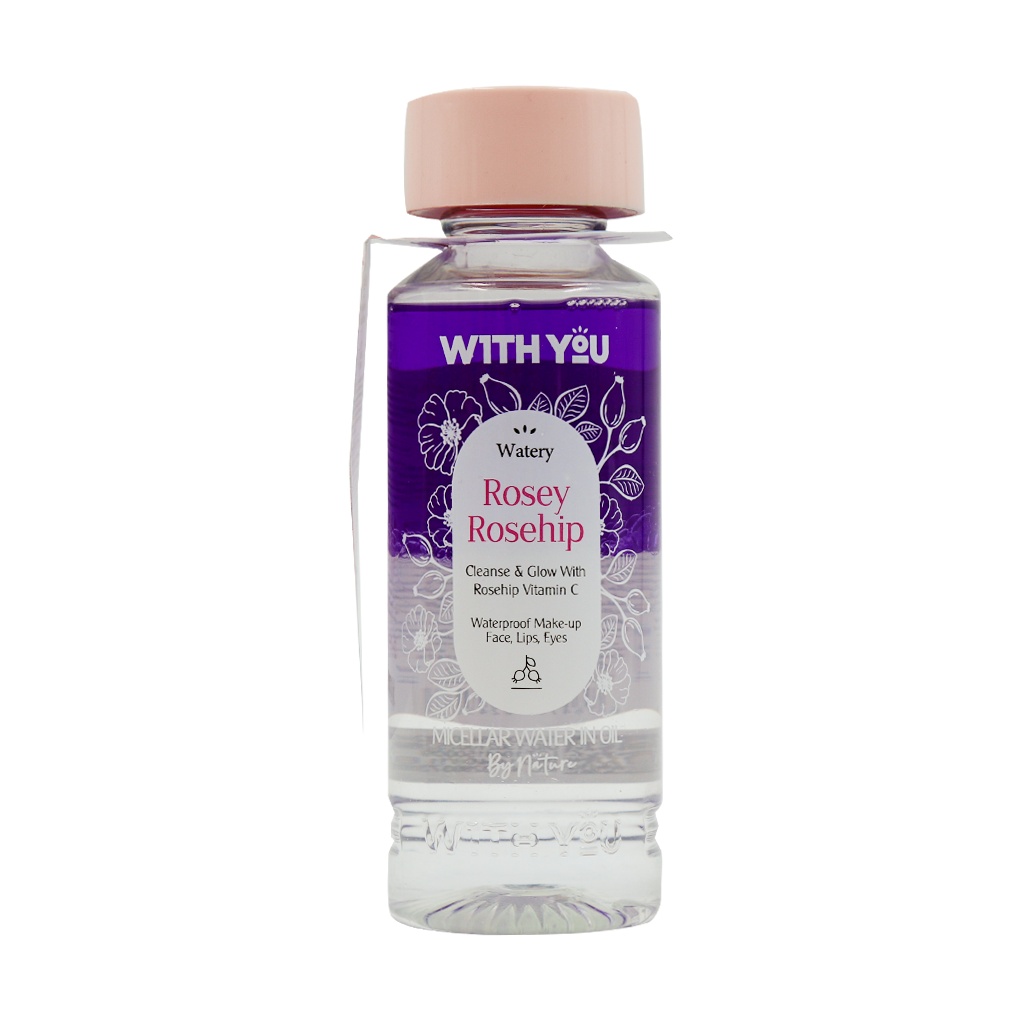 With You Rosehip Micellar Water 200 Ml قیمت محلول پاک کننده آرایش دو فاز رز هیپ ویت یو