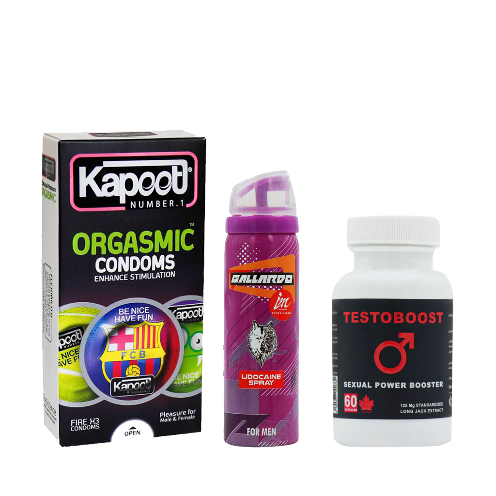 Ejaculation delay pack پک تأخیر در انزال و افزایش زمان رابطه