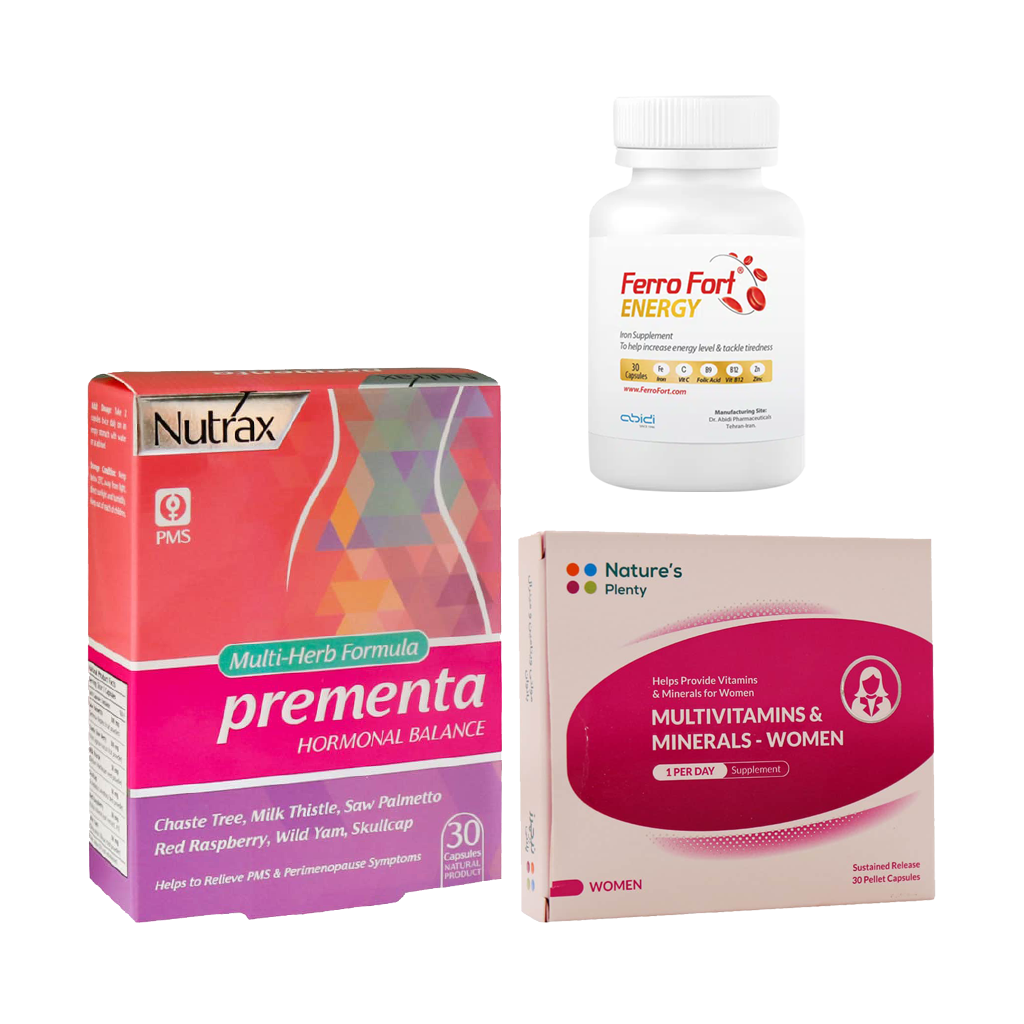 Essential Women Supplement Pack پک مکملهای ضروری بانوان