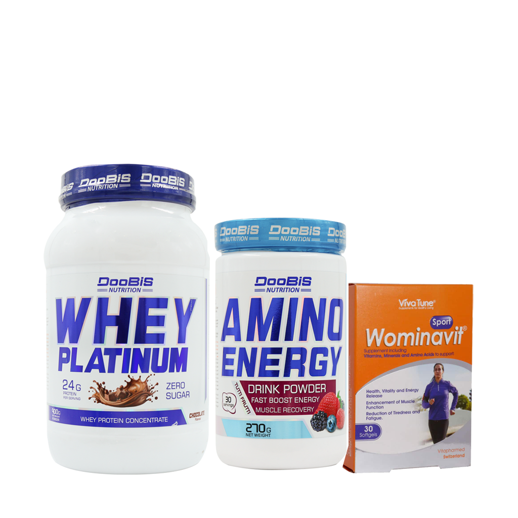 Women Premium Sports Nutrition Pack پک پریمیوم تغذیه ورزشی بانوان
